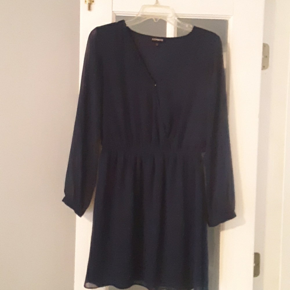 Blue dress